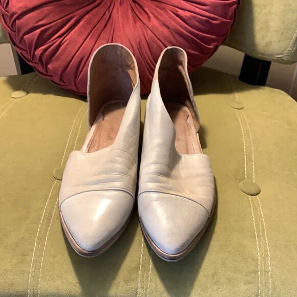 Free people Royal Flat in grey leather, size 7. - Picture 7 of 7